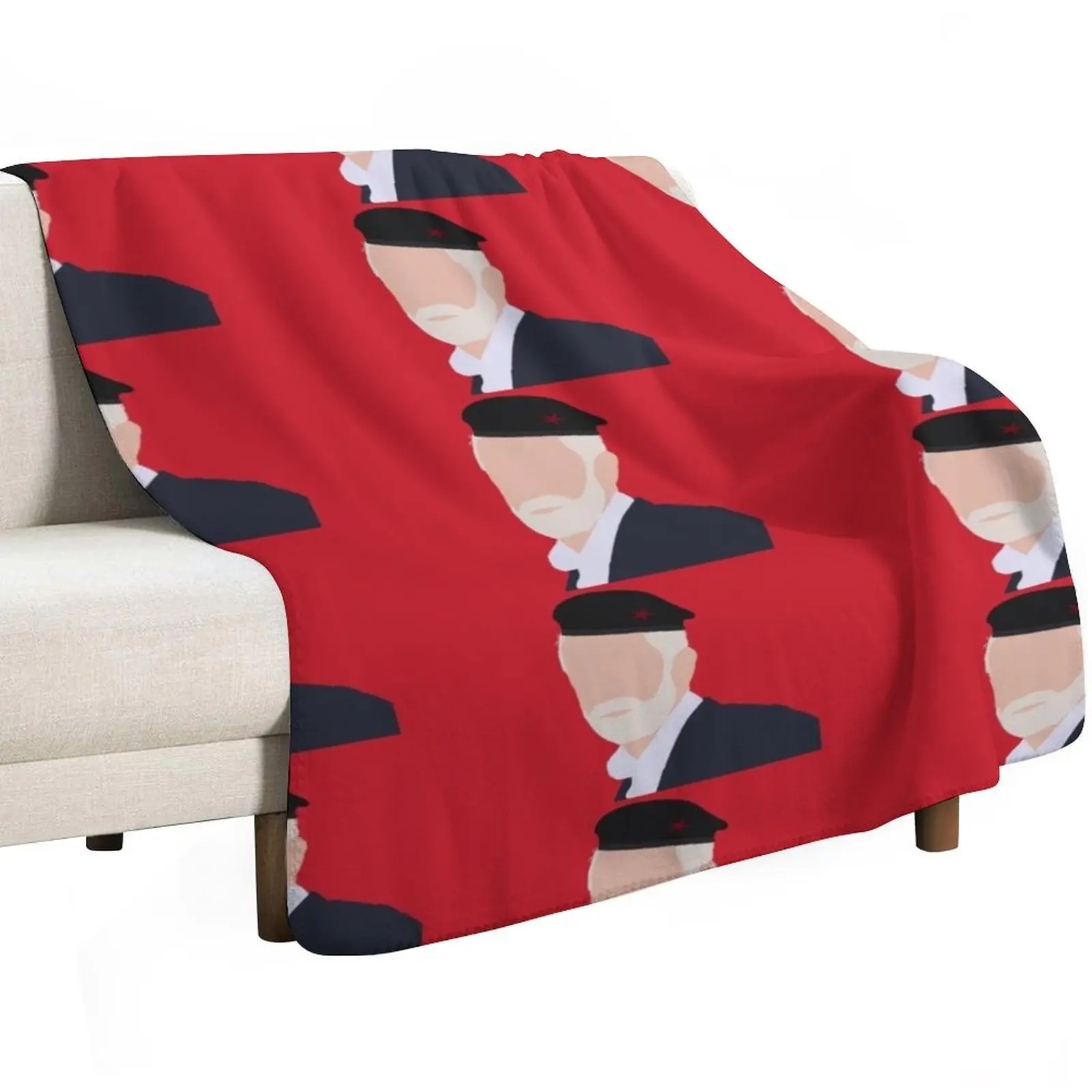 

Jeremy Corbyn Throw Blanket Soft Hairy warm winter Shaggy Blankets
