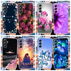 For Samsung Galaxy A25 5G Case Popular Butterfly Clear Soft Silicone Phone Cover For Samsung A25 5G A 25 GalaxyA25 Protect Coque