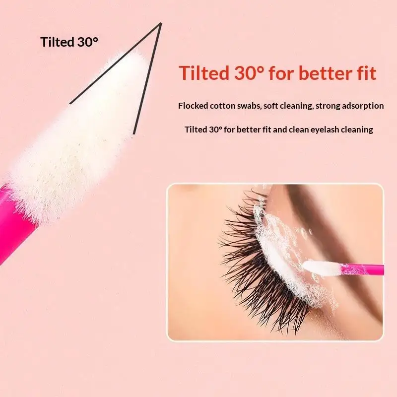 100 Pcs Disposable Lip Lint: Free Applicators Makeup Brushes Beauty Tool Lipstick Testers Wands