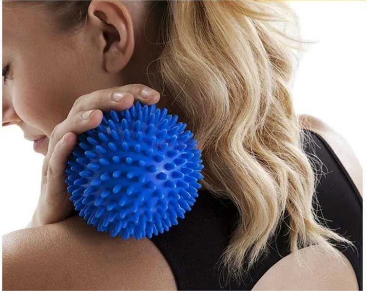 PVC hedgehog ball, hand holding massage ball, foot ball, muscle relaxation ball, multi-functional training, rehabilitation