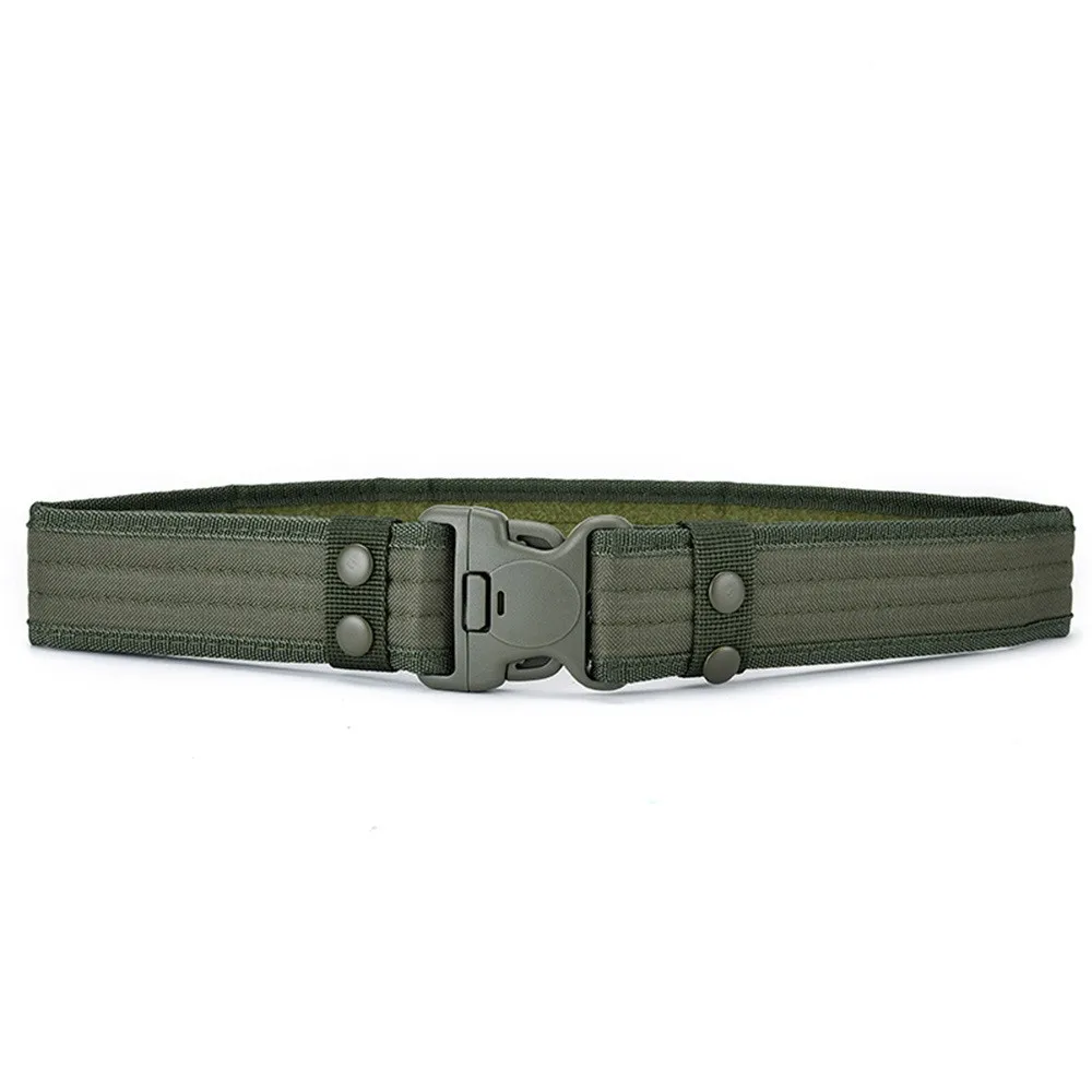 Camouflage tactical belt, canvas belt, military enthusiast Oxford cloth, military training belt, EVA men\'s outdoor pants belt