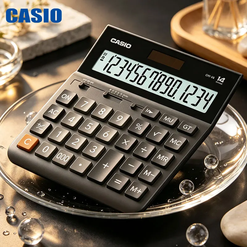 Casio DH-14/DH-12/GX-12B/MH-12/AX-120B High strength anti - fall calculator outdoor business negotiations fast calculation