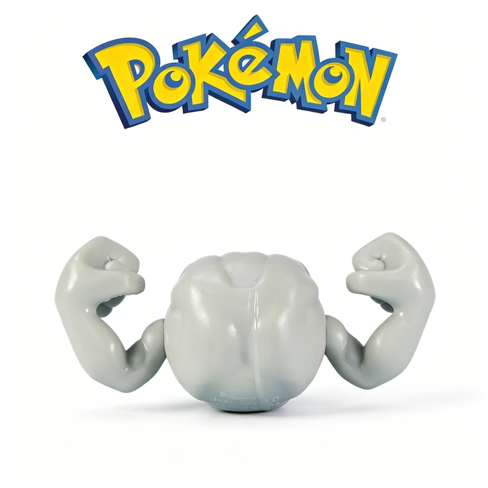 WCT Genuine Bulk Galician Geodude Pokemon Figure Model Toy#108