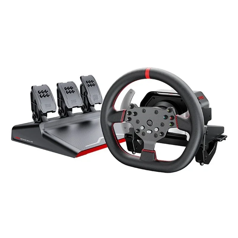 Direct drive game steering wheel force feedback, racing emulator car simulation driving