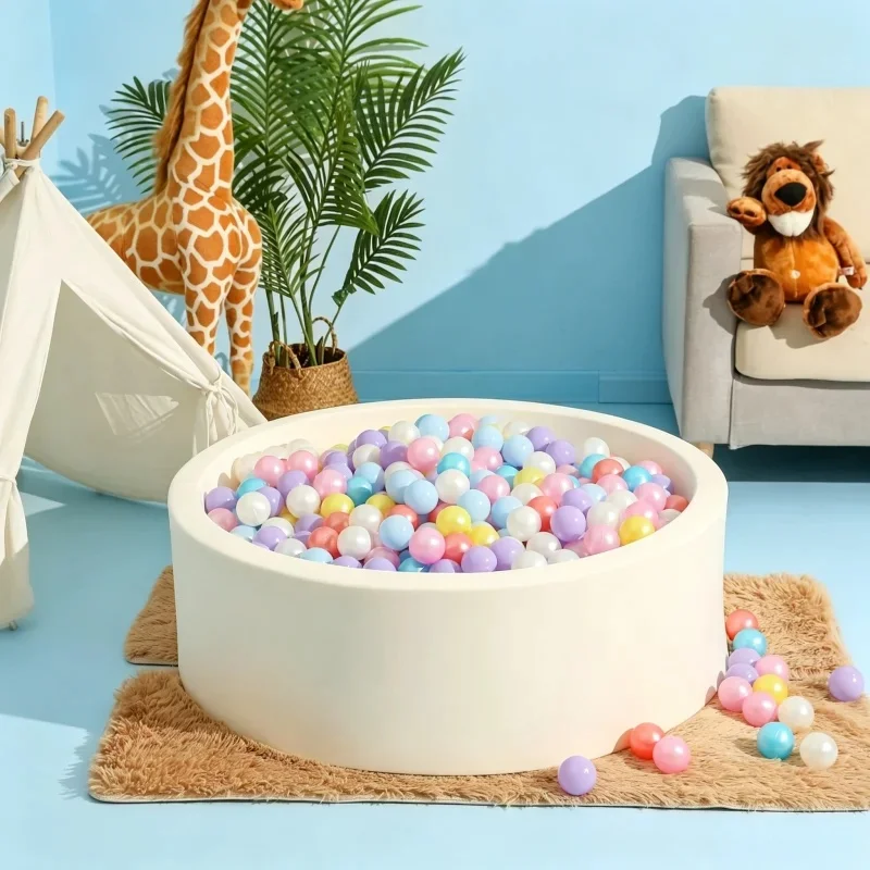 Customized Size Colorful Soft Foam Ball Pit, Indoor Outdoor Kids Baby Ball Pool Playground Equipment