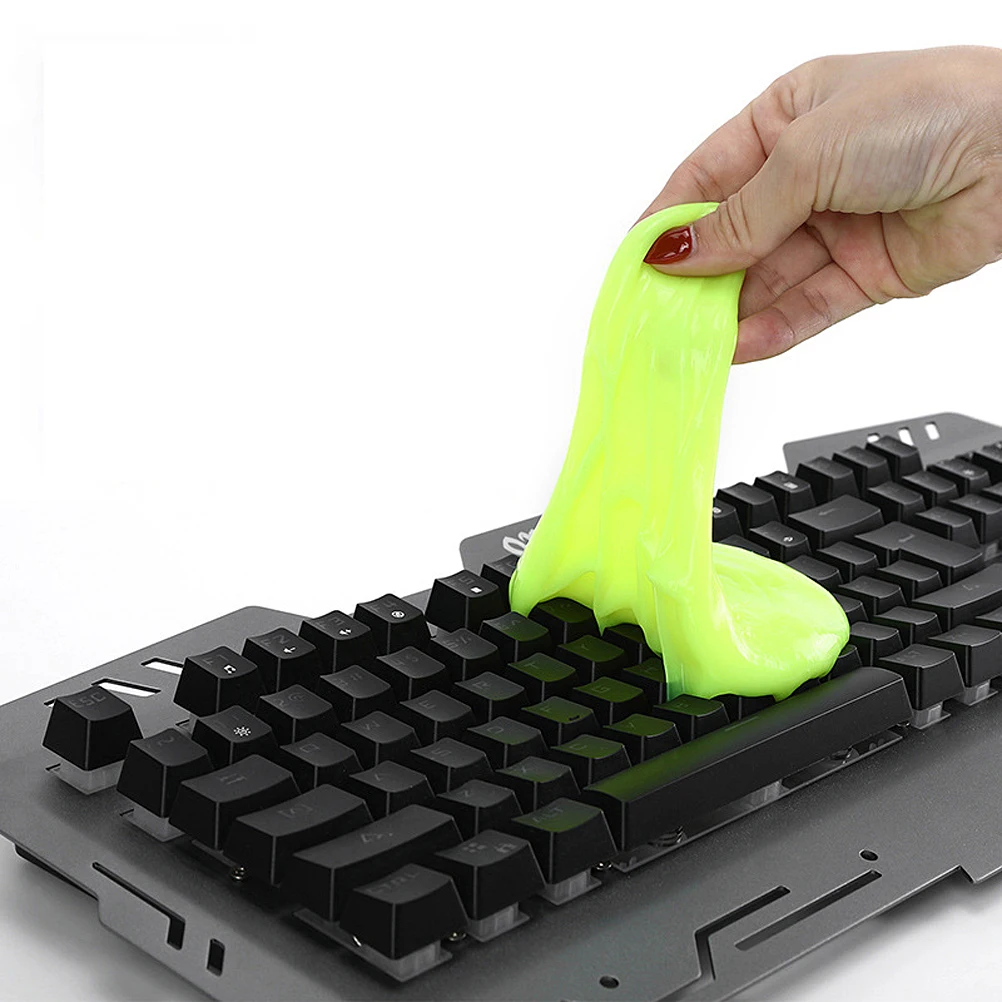 

3 Pcs Cleaning Clay Gel for Keyboard Dust Removal Laptop Air Outlet Cleaner Erase Mud Practical Lightweight Solution