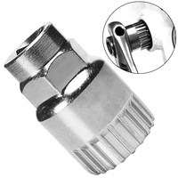 Bicycle Bottom Bracket MTB Bike Crank Extractor Remover  20 Teeth Square Hole Spline Repair Wrench Cycling Maintenance Tool