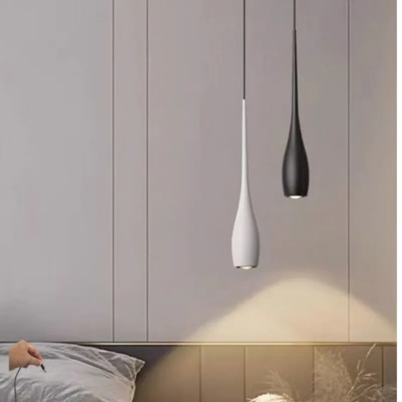 Simple Creative Pendant Lights Aluminium Telescopic No Wires High-end Feeling with Lifting Hanglamp Woonkamer Kitchen Luminaires