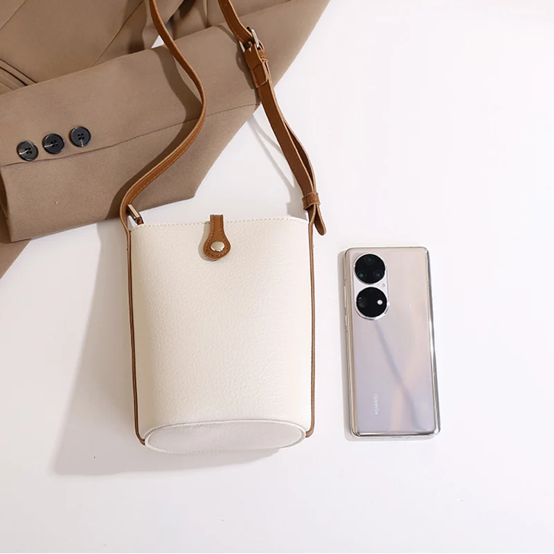 حقيبة كتف من الجلد الصناعي الناعم للنساء ، سعة كبيرة ، حقائب كروس بودي ، محمولة ، محفظة هاتف فالب ، حقائب يد نسائية ، موضة #5