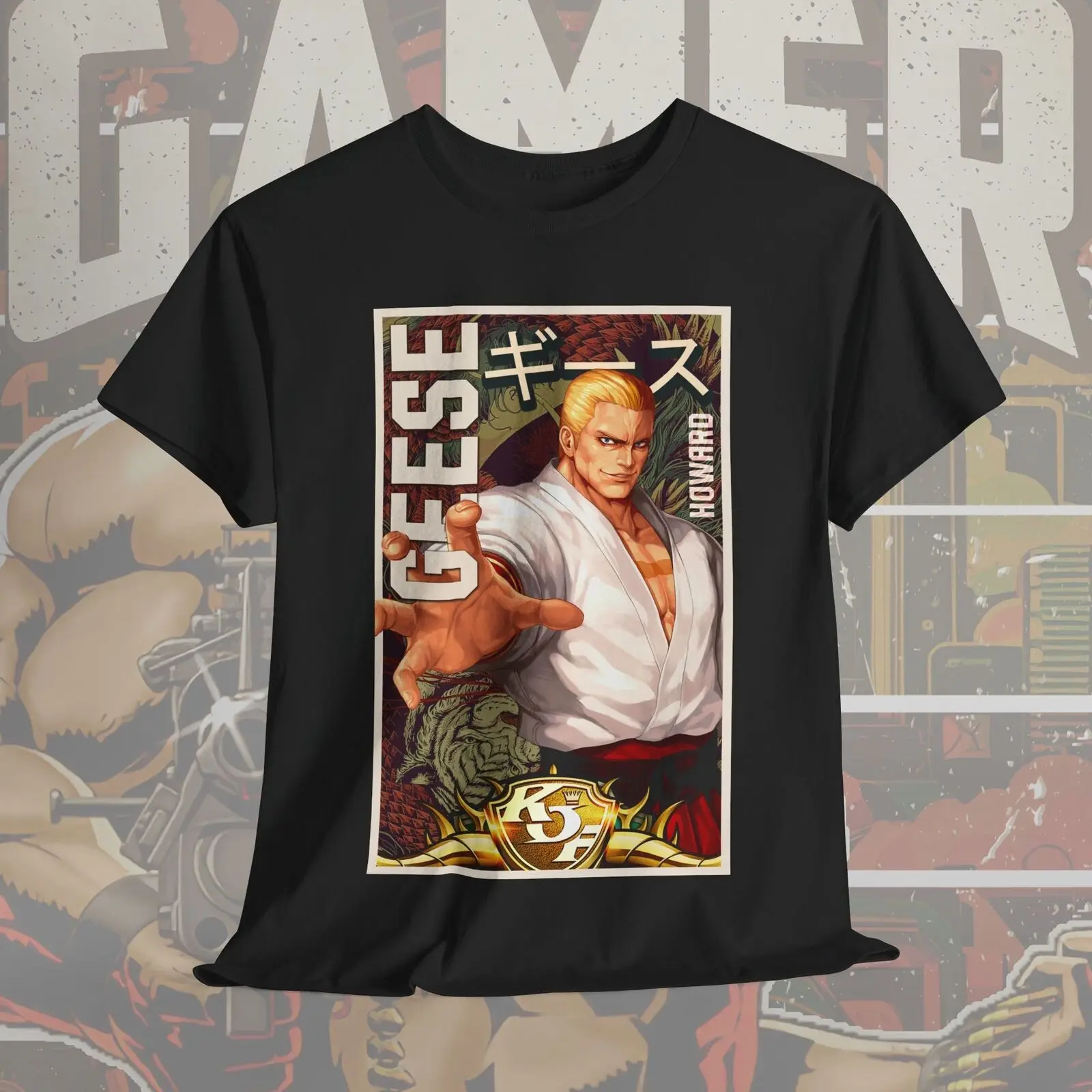 King of Fighters Geese Gaming Shirt, KOF Tee, Gamer Unisex T-Shirt