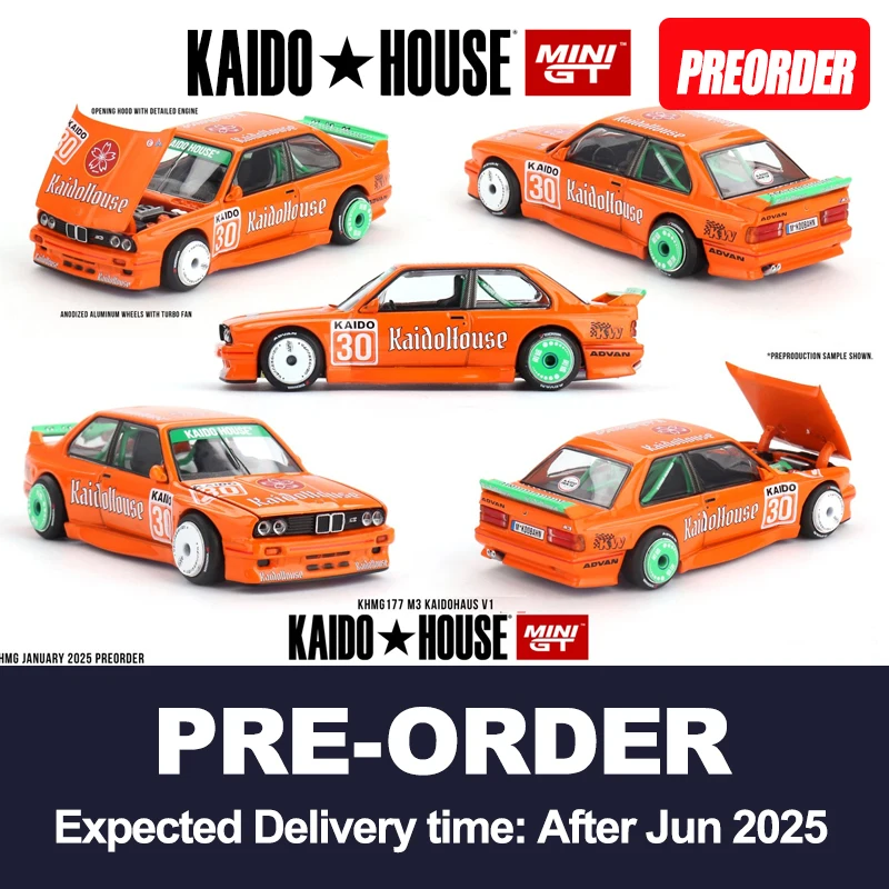 Kaido House Orange M3 KaidoHaus V1 KHMG alloy car model 177