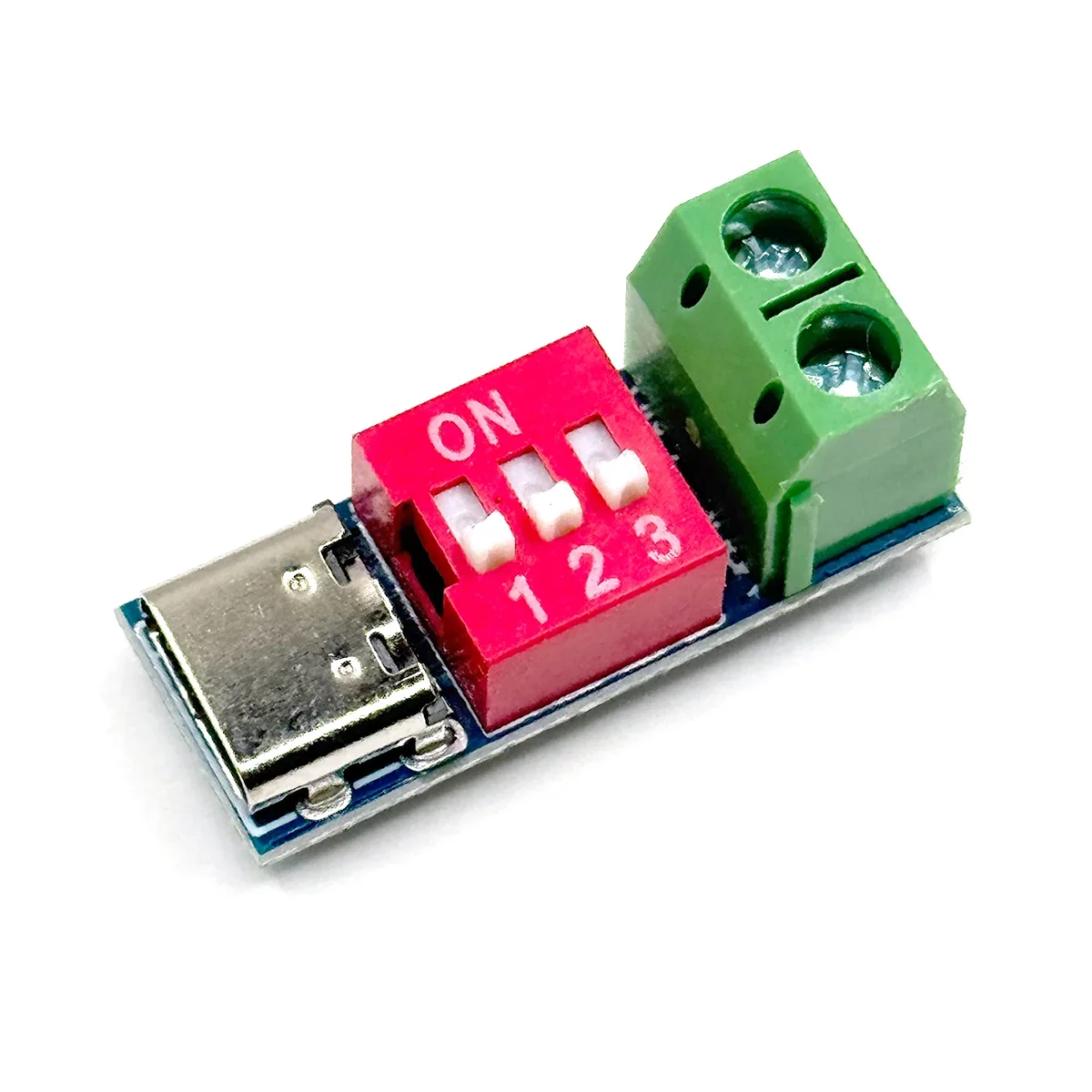 Type-C PD QC Trigger 5V~20V Dial Code Adjustment DC Voltage Power Module Dial Adjustment Voltage Fast Charging Decoy Module
