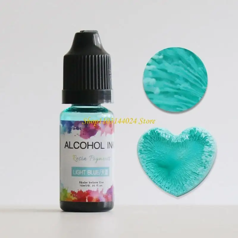 N5KE Vibrant Colors Diffusion Pigment Colorant High Concentrated Alcohol-Based Concentrated Epoxy Resin Paint Colour Dye for