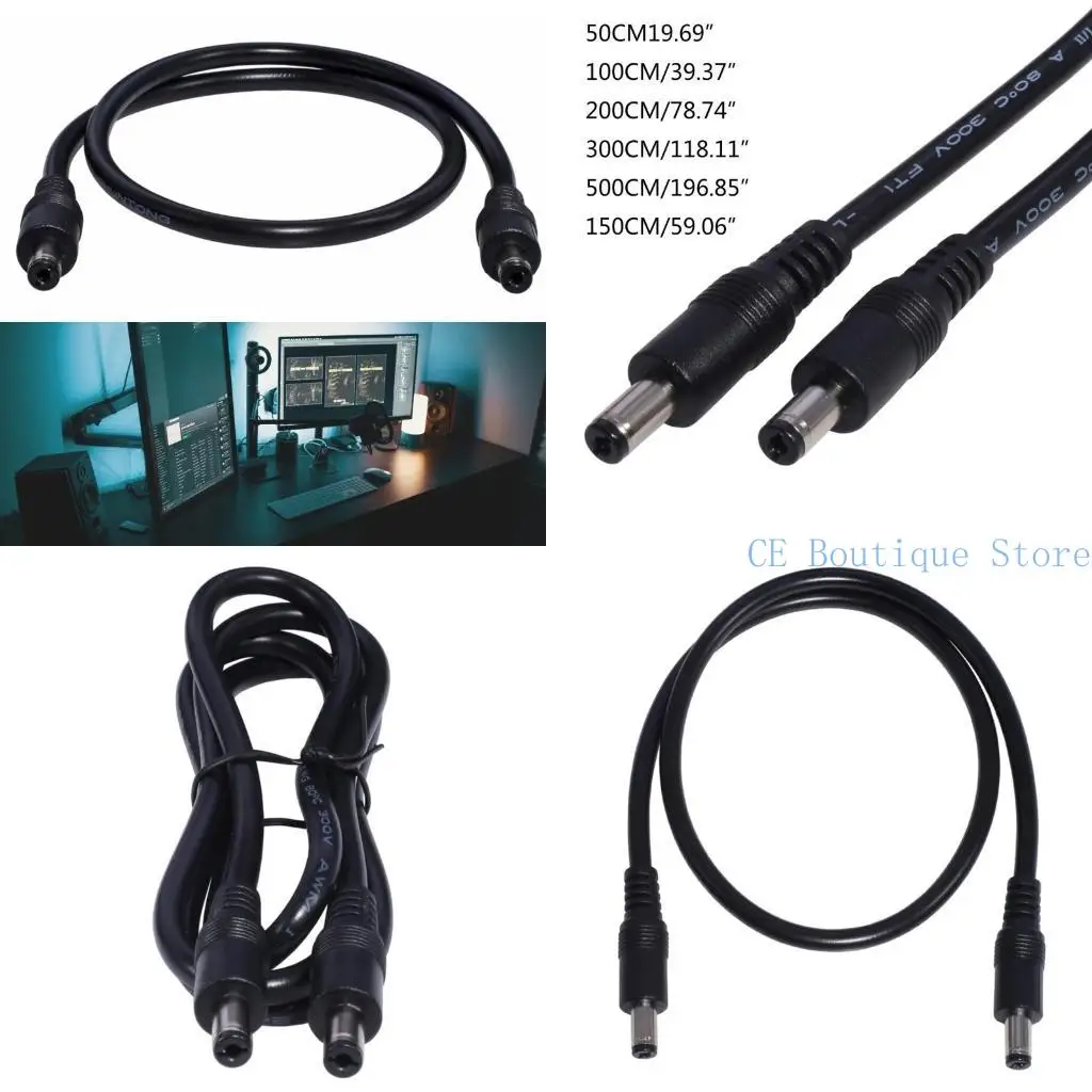 652f-50cm-5m-power-pult-sgul-cable-Провод-55x21-мм-мужского-до-55x21-мм-мужского-шнур