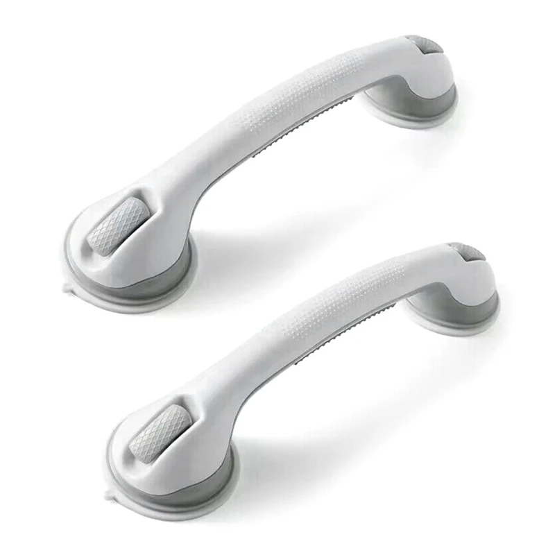 

A82I-2 Punch-Free Large Suction Cup Handrails Bathroom Toilet Glass Door Handles Elderly Safety Non-Slip Handrails