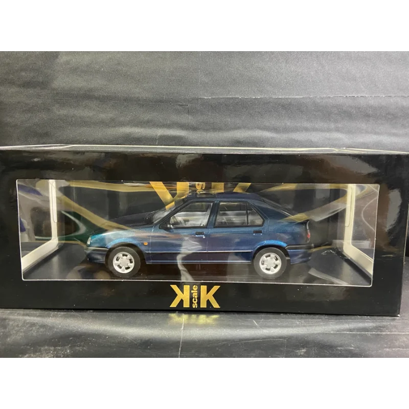 Moulé sous pression TRIPLE9 1/18 échelle Renault 1994 19 modèle de voiture en alliage bleu jouet à collectionner cadeau Souvenir affichage ornement