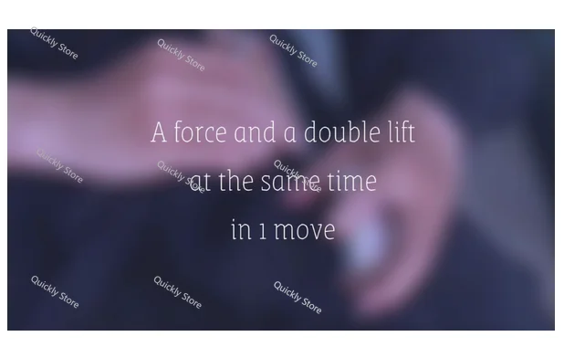 Forklift by Rolem (force + double lift) Magic tricks (Instant Download) Quickly send