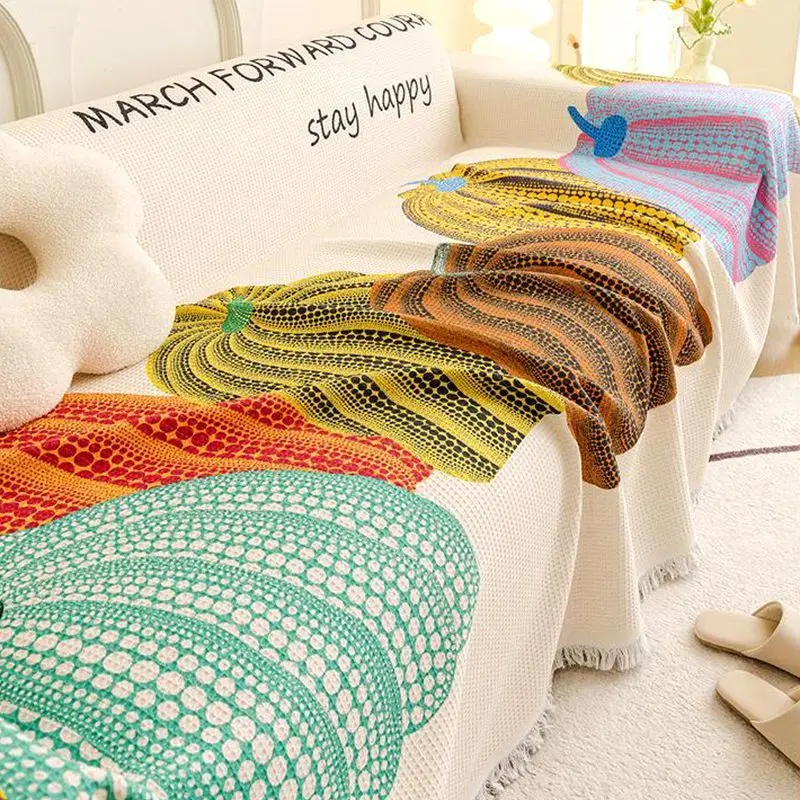 Sofa Cover Sofa Pad Four Seasons Universal Cat Scratch Resistant Cover Cloth Mat Table Cloth  Decorative Blanket