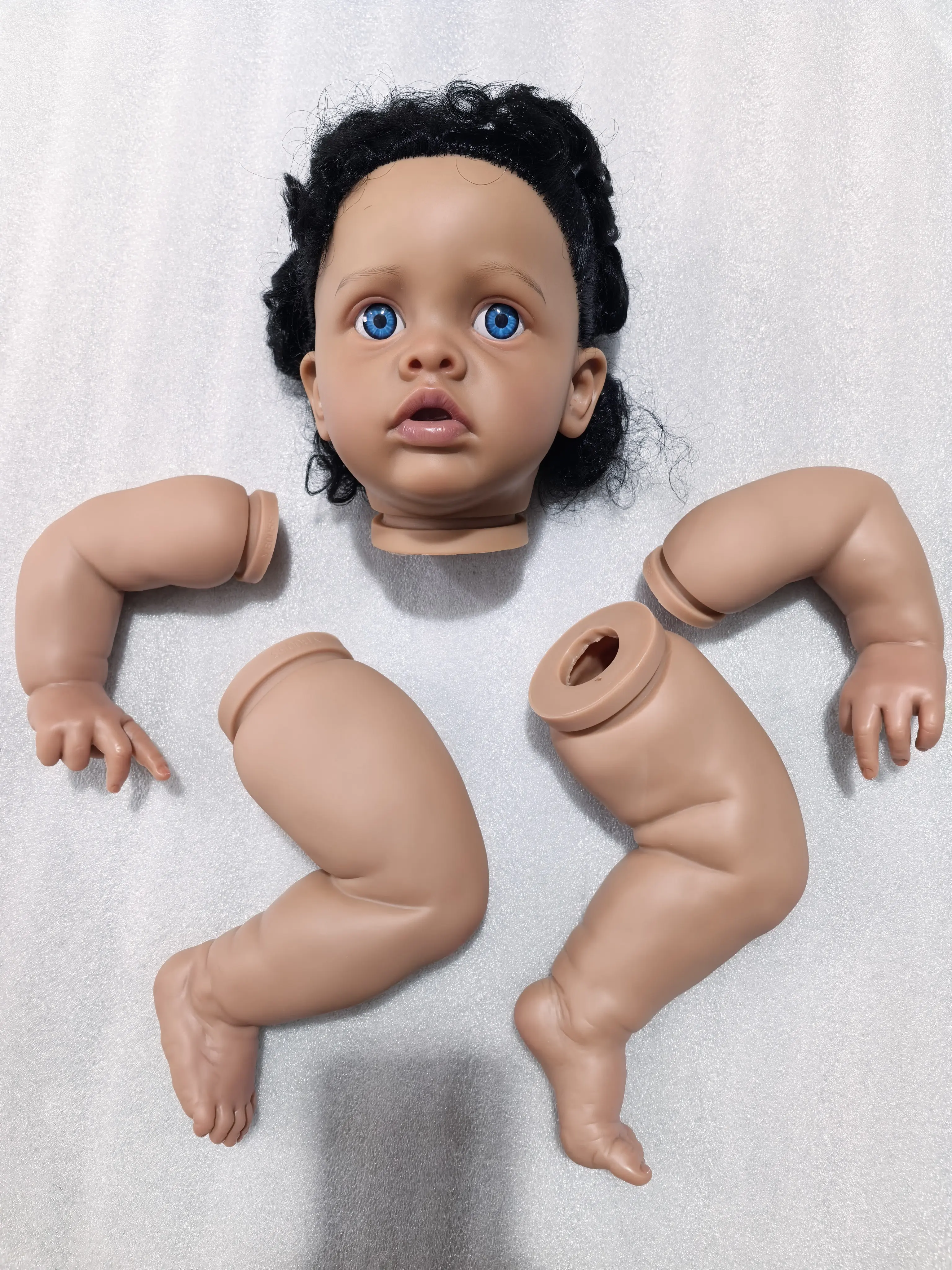 NPK 22inch Benjamin with Pianted Hair NPK Finished Kits High Quality Multiple Layers Panting Kits