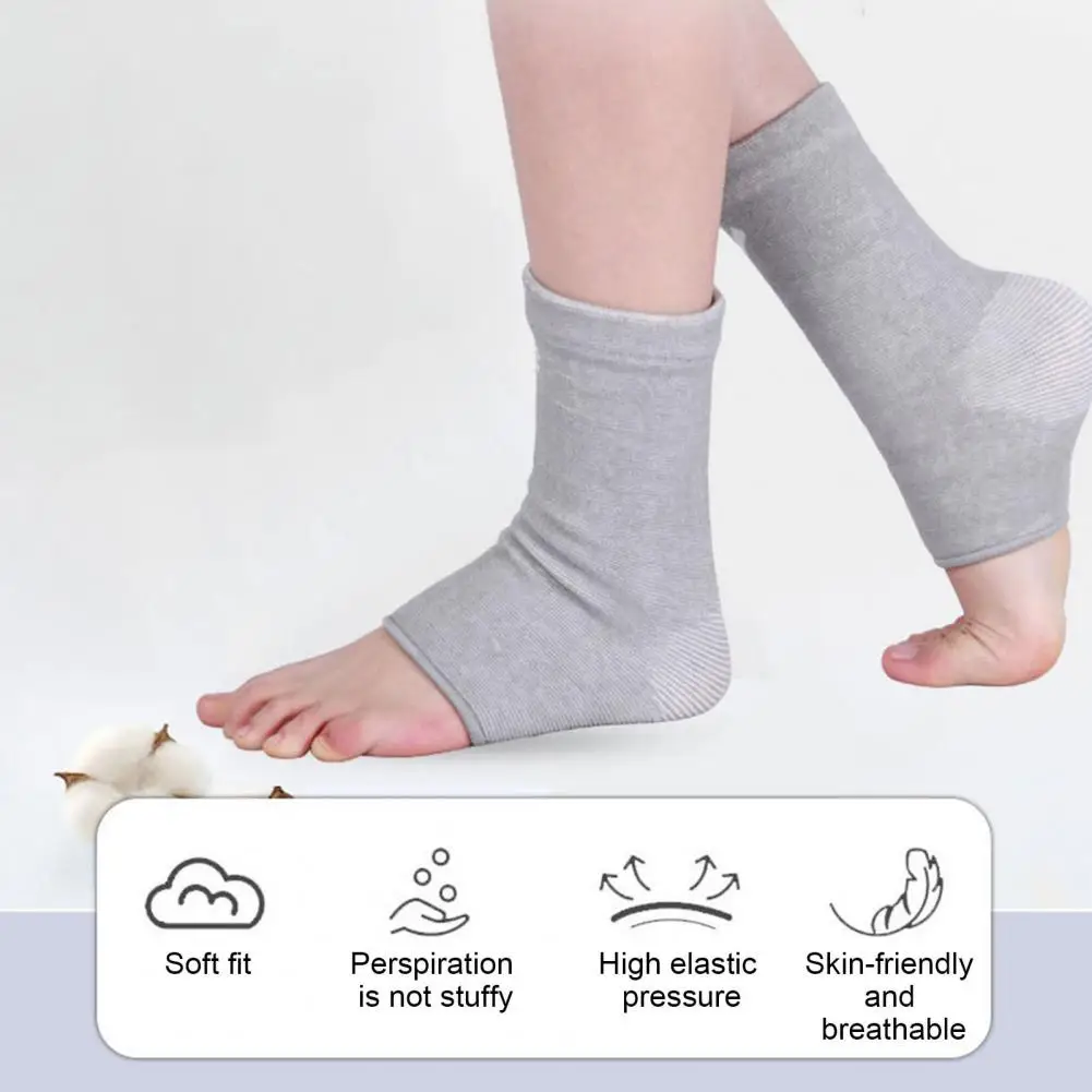Ankle Socks for Shoe Comfort Plantar Fasciitis Ankle Compression Sleeve for Arch Support Tendonitis Relief Open for Arthritis image 3
