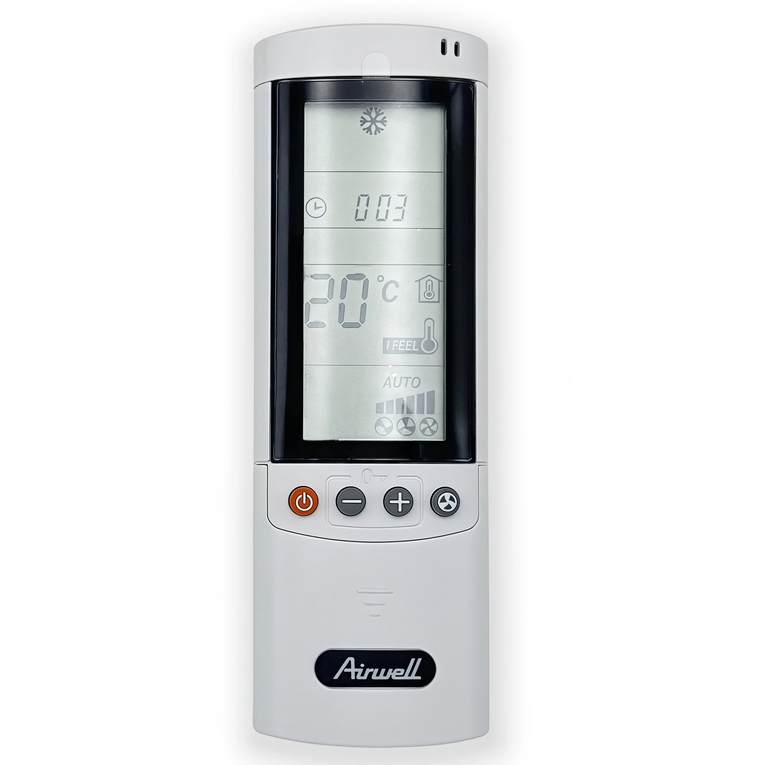 جهاز تحكم AC أصلي RC08B/7ACEL1712/202055091468 لمكيفات الهواء Airwell, ELECTRA, Johnson سلسلة HND/HKD/HMF/DCD/DBF/CBD/CBF/XAD/FCF/SXT/MAF