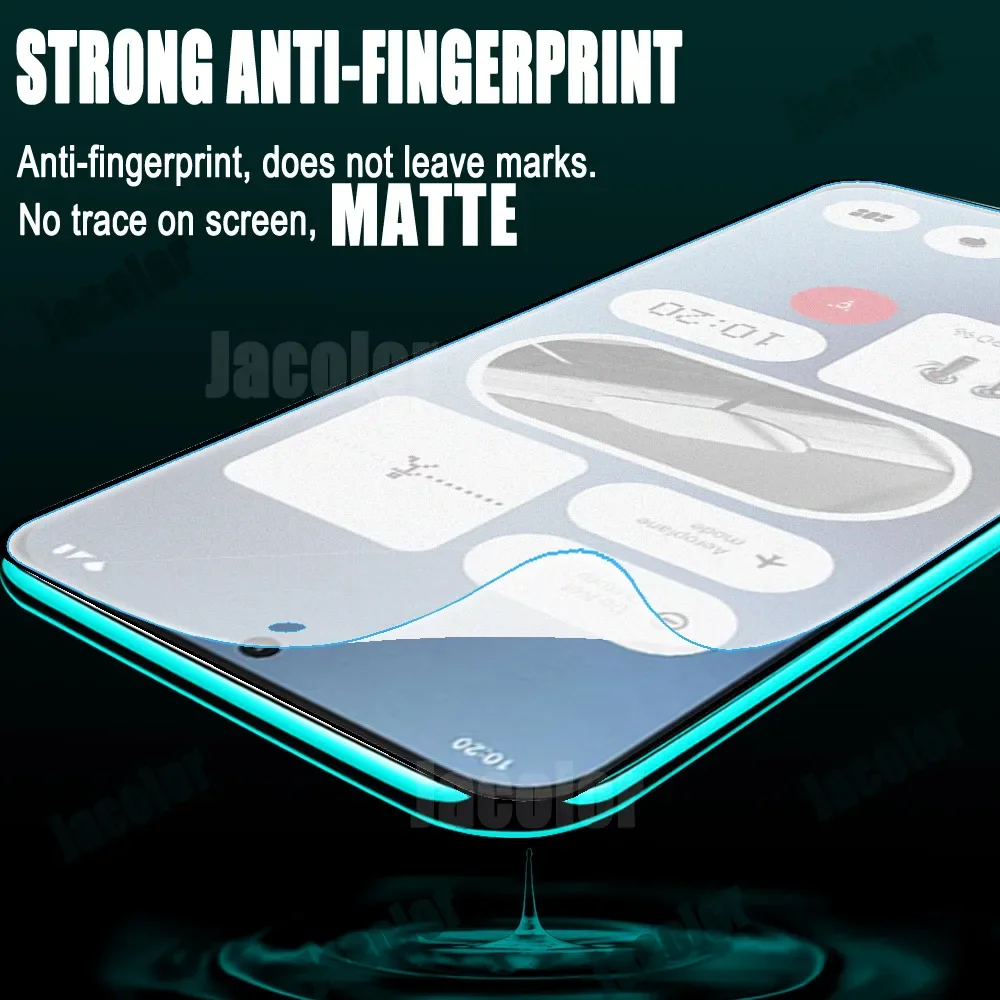 5PCS Matte schermbeschermfolie voor niets Telefoon (2a) (2) (1) Eén twee Anti-vingerafdruk Hydrogelbeschermer Zacht A142 A065 A063
