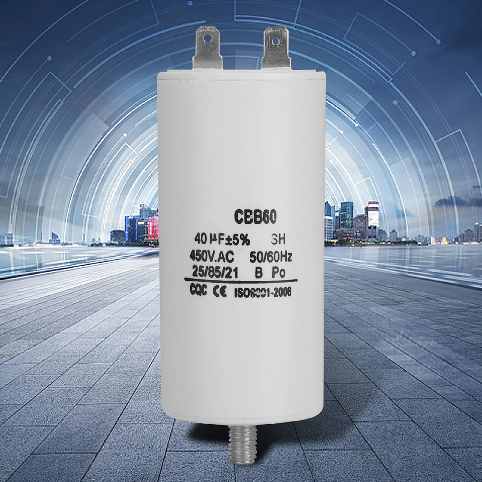 

40uf Capacitor CBB60 450V 40uf Capacitor For Washing Machine 50/60Hz Pump Capacitor Capacitor