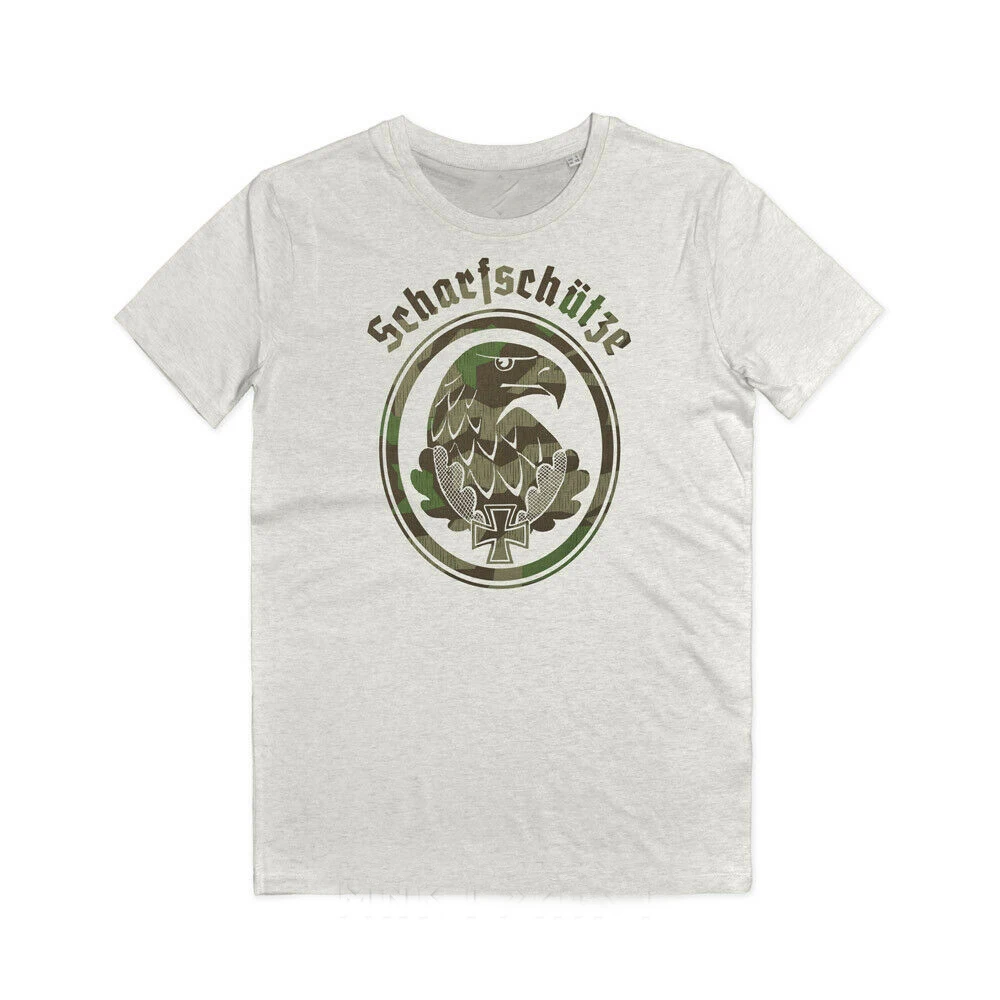  Scharfschuetzen Marksman Sniper's Badge T-Shirt. Summer Cotton Short Sleeve O-Neck Mens T Shirt New S-3XL