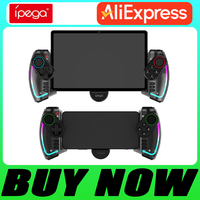 Ipega PG-9777 9777S Gamepad Controller Joystick for Tablet Stretchable Smart Phone For Android IOS RGB Colorful Handheld Gamer