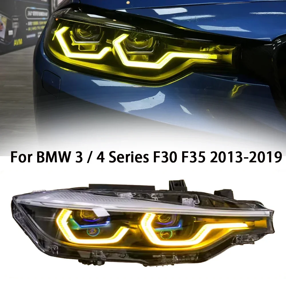 Led Headlights For BMW 3 Series 320i 328i F30 F35 Accessories Modified Car 4 Series Style Laser Headlight Assembly 2012-2019