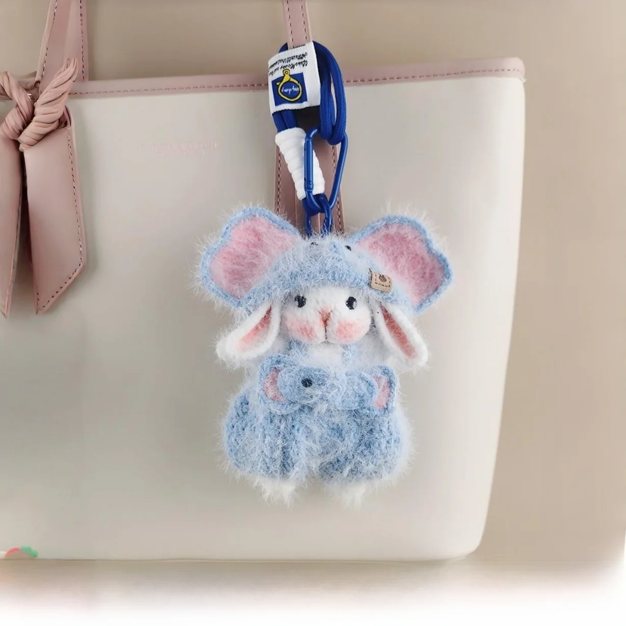 porte-cles-a-breloques-pour-sac-de-poupee-chapeau-d'elephant-mignon-lapin-en-sucre-cadeau-d'anniversaire-haut-de-gamme-accessoire-dedouable-pour-sacs-a-main-et-cles