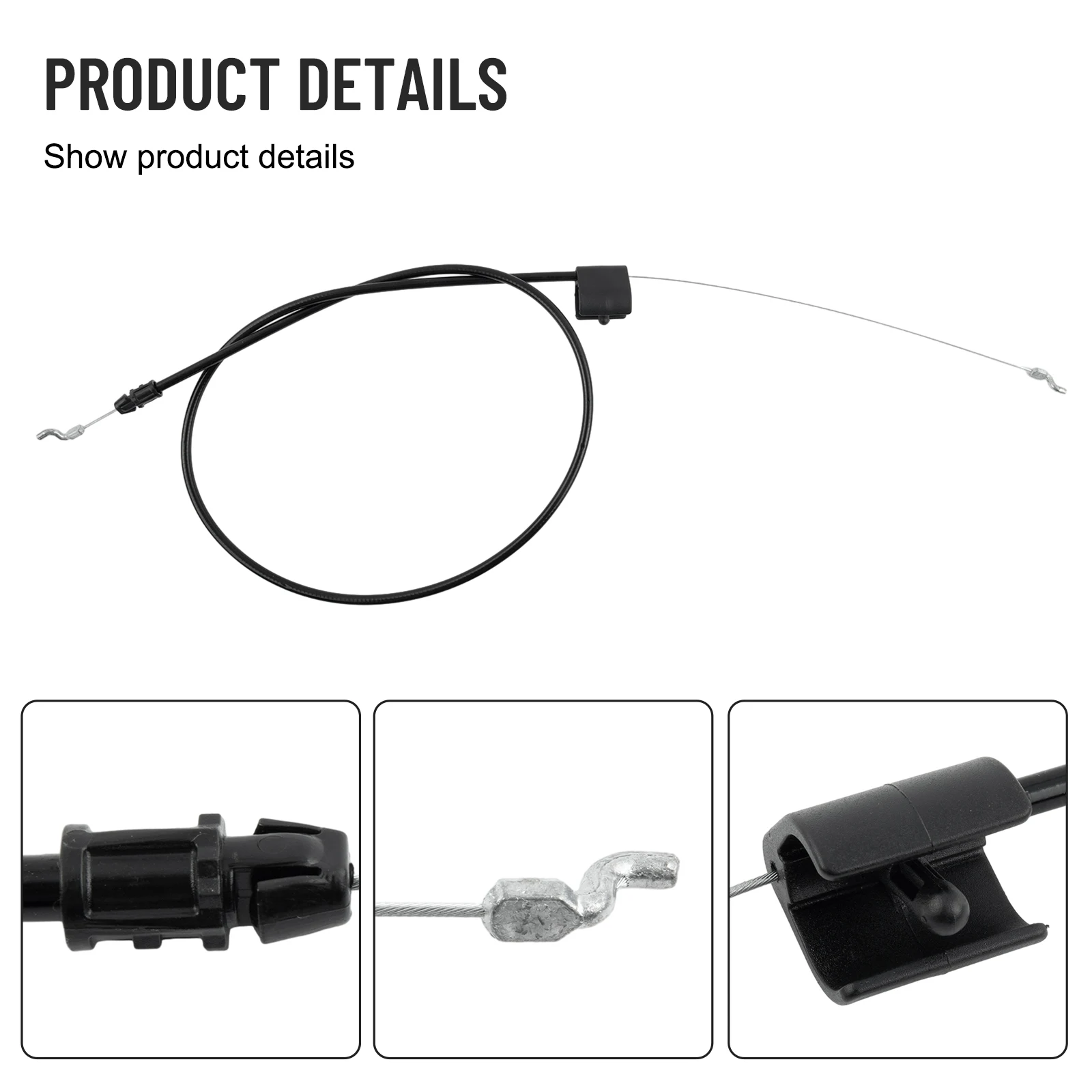 Chainsaw Parts Throttle Pull Cable Outdoor Power Equipment Engine Control For Craftsman Lawn Mower Practical To Use