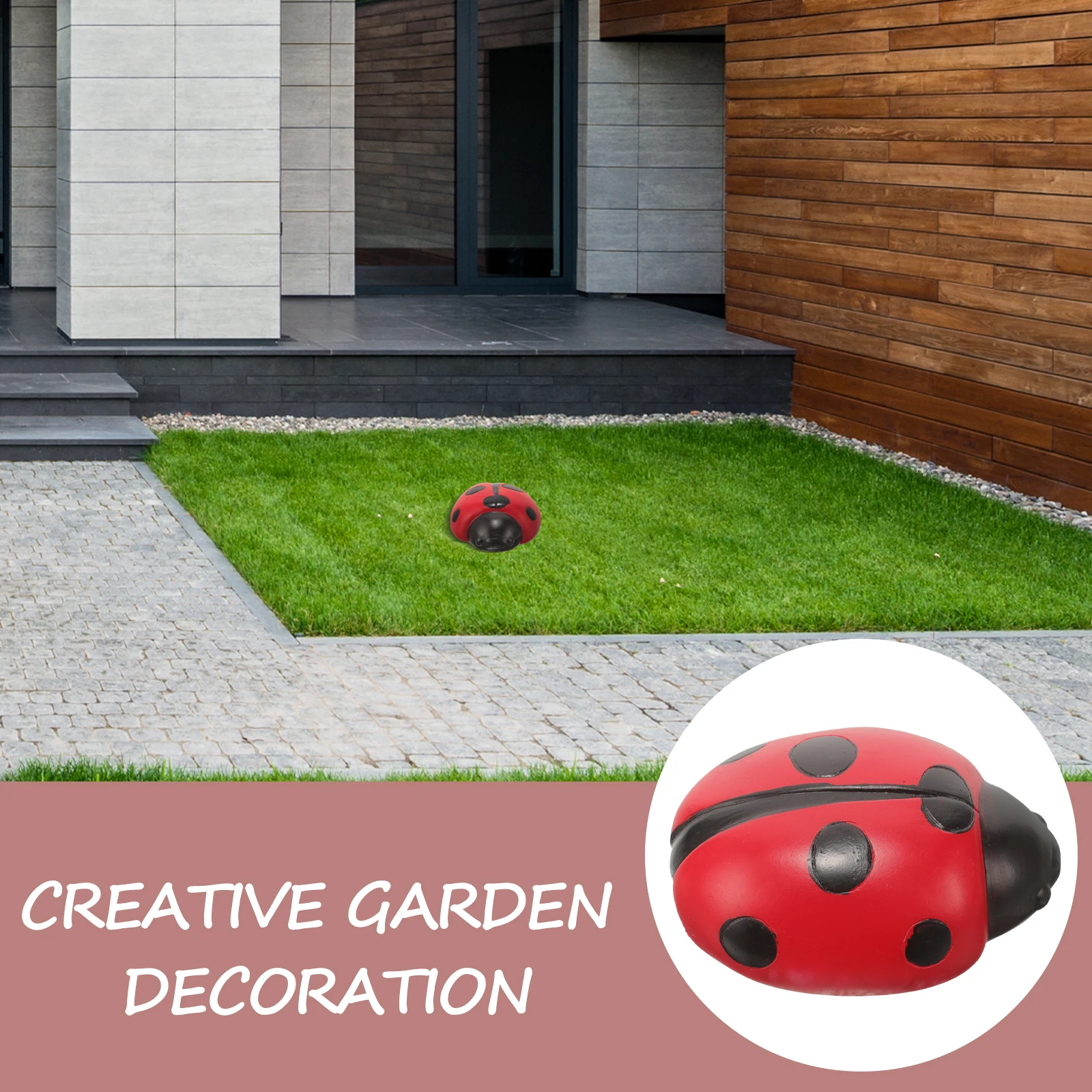 صندوق حامل مفاتيح من الراتنج المقاوم للطقس في الهواء الطلق من Hider لحديقة الساحة الأمامية والفناء الخلفي لديكور أمن المنزل