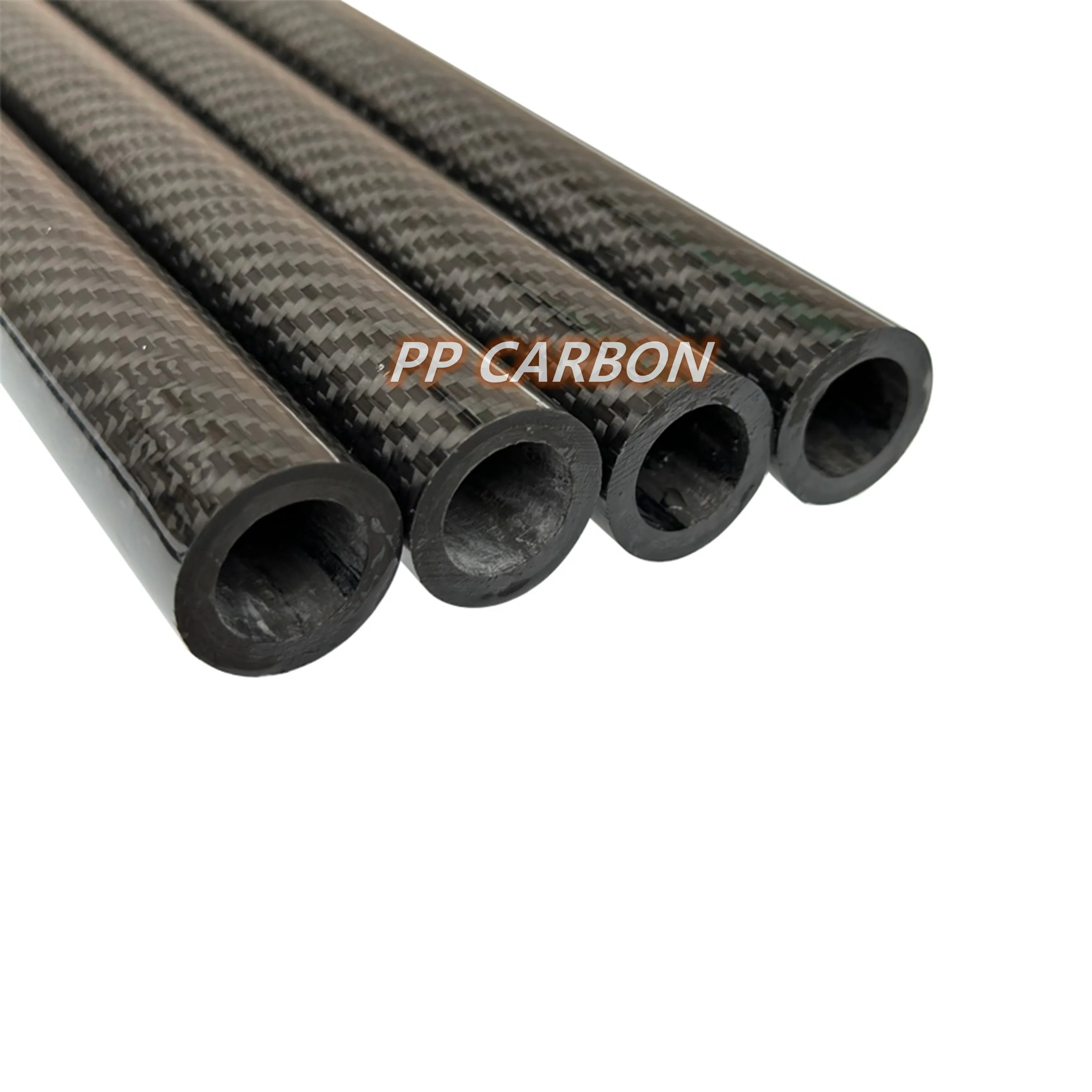 1000mm Carbon Fiber Tube OD 5mm 8mm 10mm 12mm 18mm 20mm 22mm 23mm 25mm 28mm 30mm 3K High Composite Material Matte Twill Weave