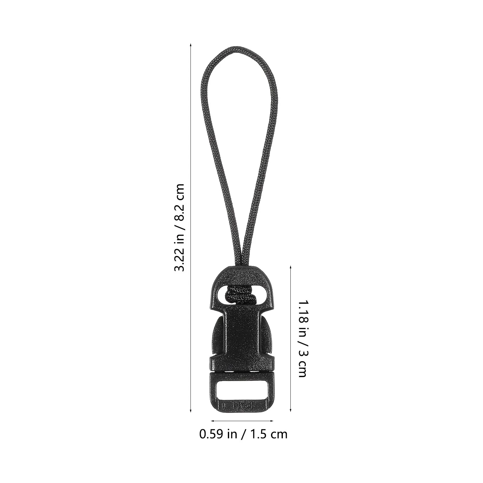 10Pcs Qd Loop Quick Disconnect Device for Camera Strap - Connector Buckle for Neck Strap Lanyard Eyelet Belt