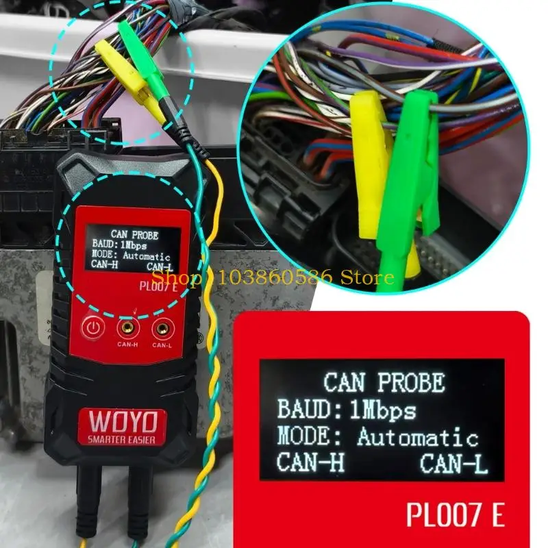242A Reliable CAN Line Detector PL007E For Electronic Control Testing Fast Cable Inspection