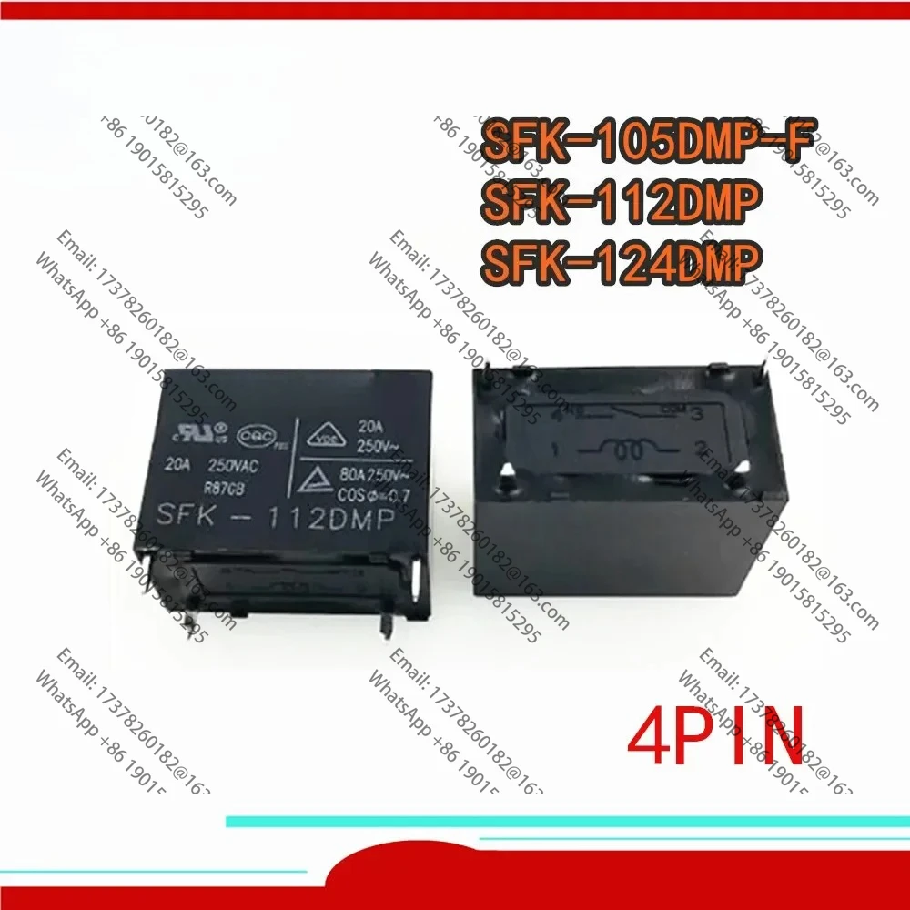

10 шт./лот, 100% новое реле SFK-105DMP-F 5 В постоянного тока SFK-112DMP 12 В постоянного тока SFK-124DMP 24 В постоянного тока SFK 112DMP 4PIN Набор нормально разомкнутых