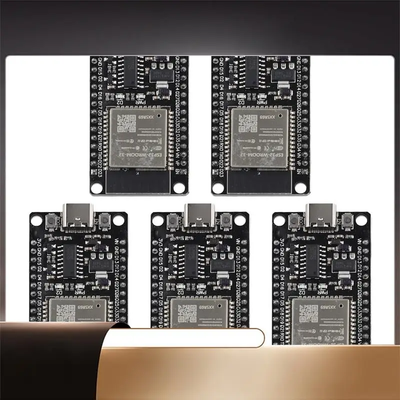 

N35R-5 PCS ESP32 WROOM-32 Макетная плата Сверхнизкое энергопотребление Двухъядерный беспроводной модуль