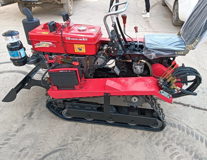 Brand New, Reliable Tracked Rotary Tillers and Various Spare Parts Are Selling Fast.
