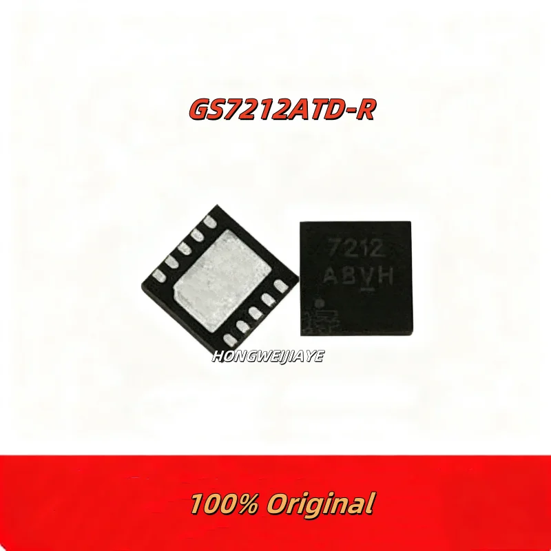 5PCS 100% New GS7302ADTD-R 7302  GS7212ATD-R GS7212A 7212 DFN-10 Brand New Original Chips ic