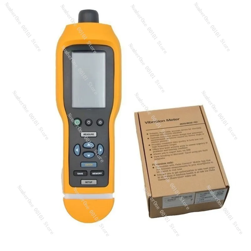 Piezoelectric Sensor Vibration Meter Portable Vibration Analyzer Point Inspection Tester for Motor Pump Fan Bearing Machinery