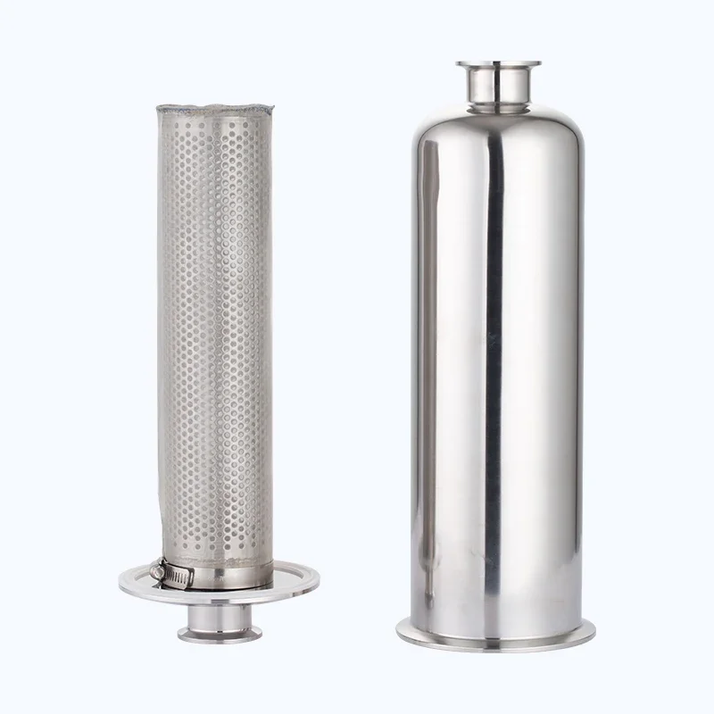 

Фильтр для санитарной трубы с тройным зажимом, нержавеющая сталь SS304/SS316, прямой фильтр, корпус, наружный диаметр 102 мм, фильтр 19–63 мм