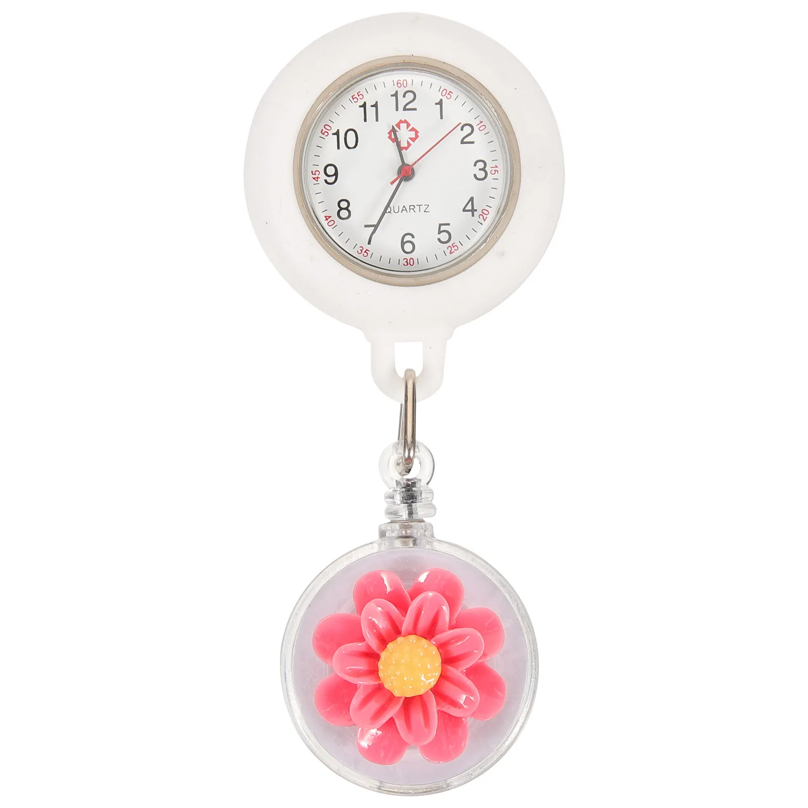 

Наручные часы для медсестер с выдвижным механизмом, портативные, с креплением на лацкан, для работы в медицинских учреждениях