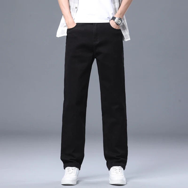 Herren Stretch-Baumwollhose mit Geradem Bein Ganzjahres-Freizeithose für Business und Alltag Modische Koreanische Stilkleidung – Detail 14