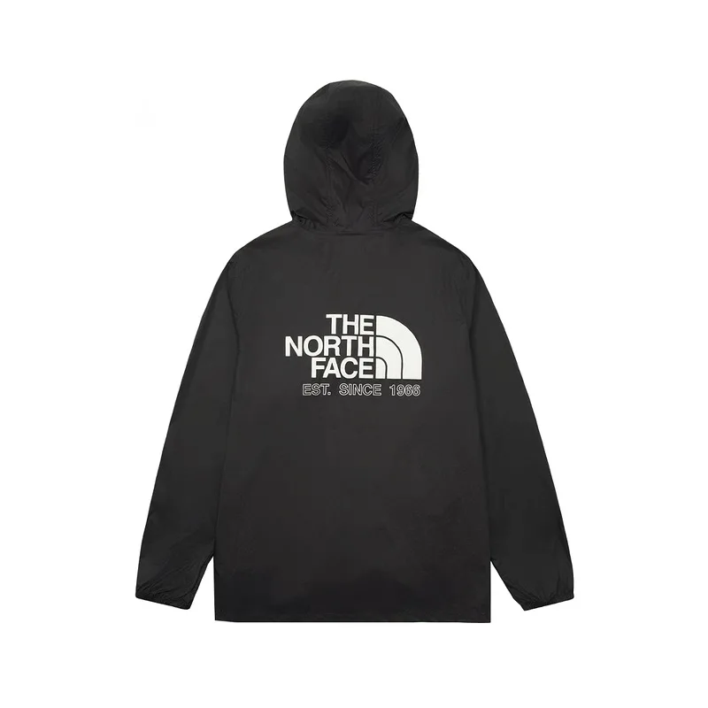 THE NORTH FACE Black Men's Breathable Moisture Wicking Lightweight Outdoor Hiking Running Sports UV Protection NF0A8C0TJK31