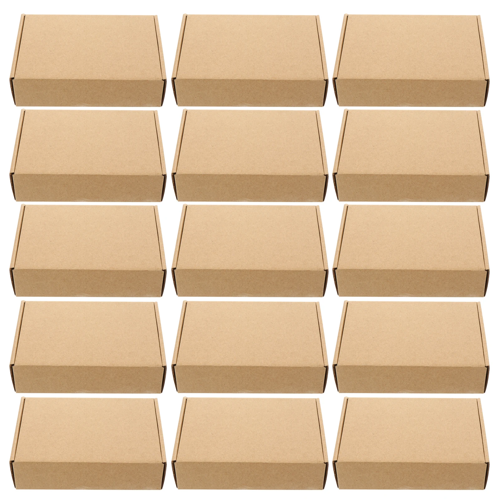 

50 Pcs Folding Aircraft Boxes Corrugated Paper Storage Moving Packing Reusable Drop Proof Crush Resistance
