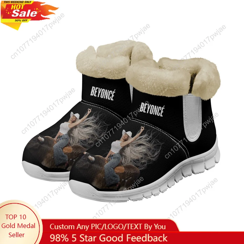 

Beyonce Rock Cowboy Carter Snow Boots Mens Womens Shoes Keep Warm Casual Winter Outdoors Boot Lightweight Sports Custom boots
