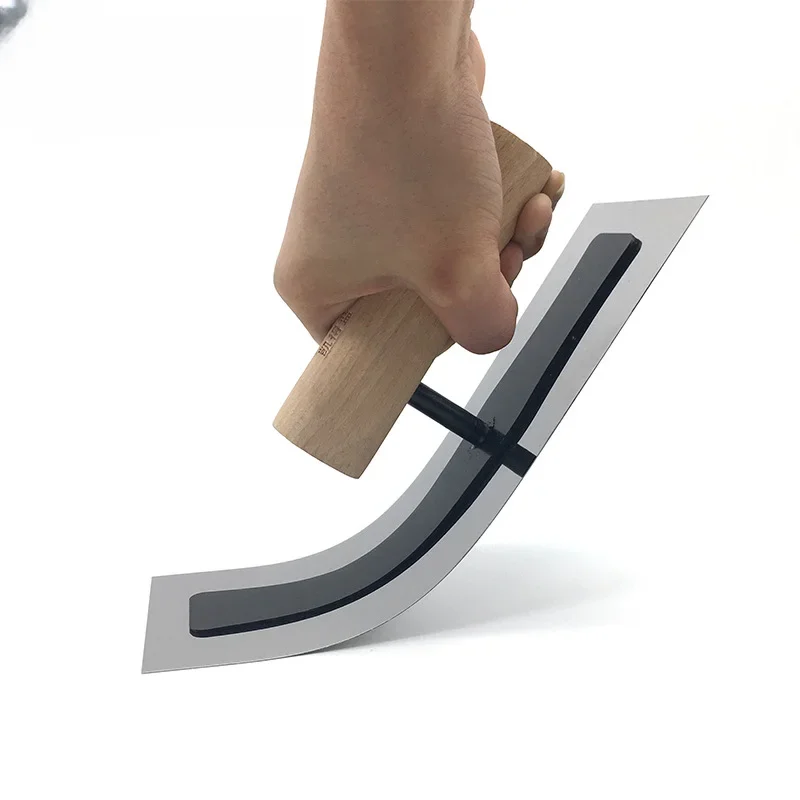 

Construction Concrete Scraping Tools Plaster Trowel Stainless Steel Plastering Trowels, Tile Floor Wall Cement Mud Trowel