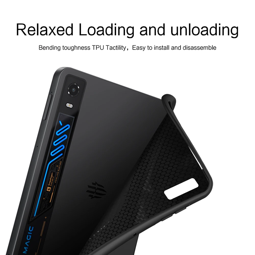 Silicone TPU Back Cover For ZTE Nubia Red Magic Astra RedMagic Astra 2 / Gaming Tablet 5 Pro 3Pro 9.06'' Protective Case Shell
