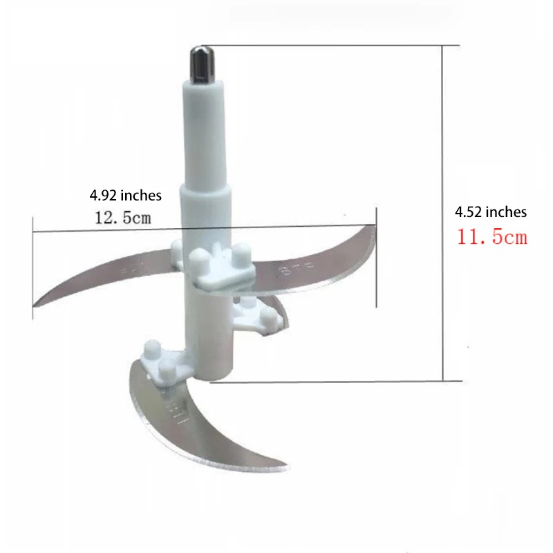 20種類のサイズのユニバーサルブレード電動ミートグラインダーブレード,容量2〜6l,ブレンダー,ナイフホルダー,シングルブレードアクセサリー